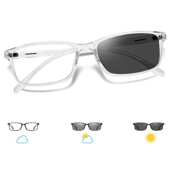 Joopin Photochromic Blue Light Blocking Glasses for Men Women Color Change Sunglasses Multi-use Eyeglasses