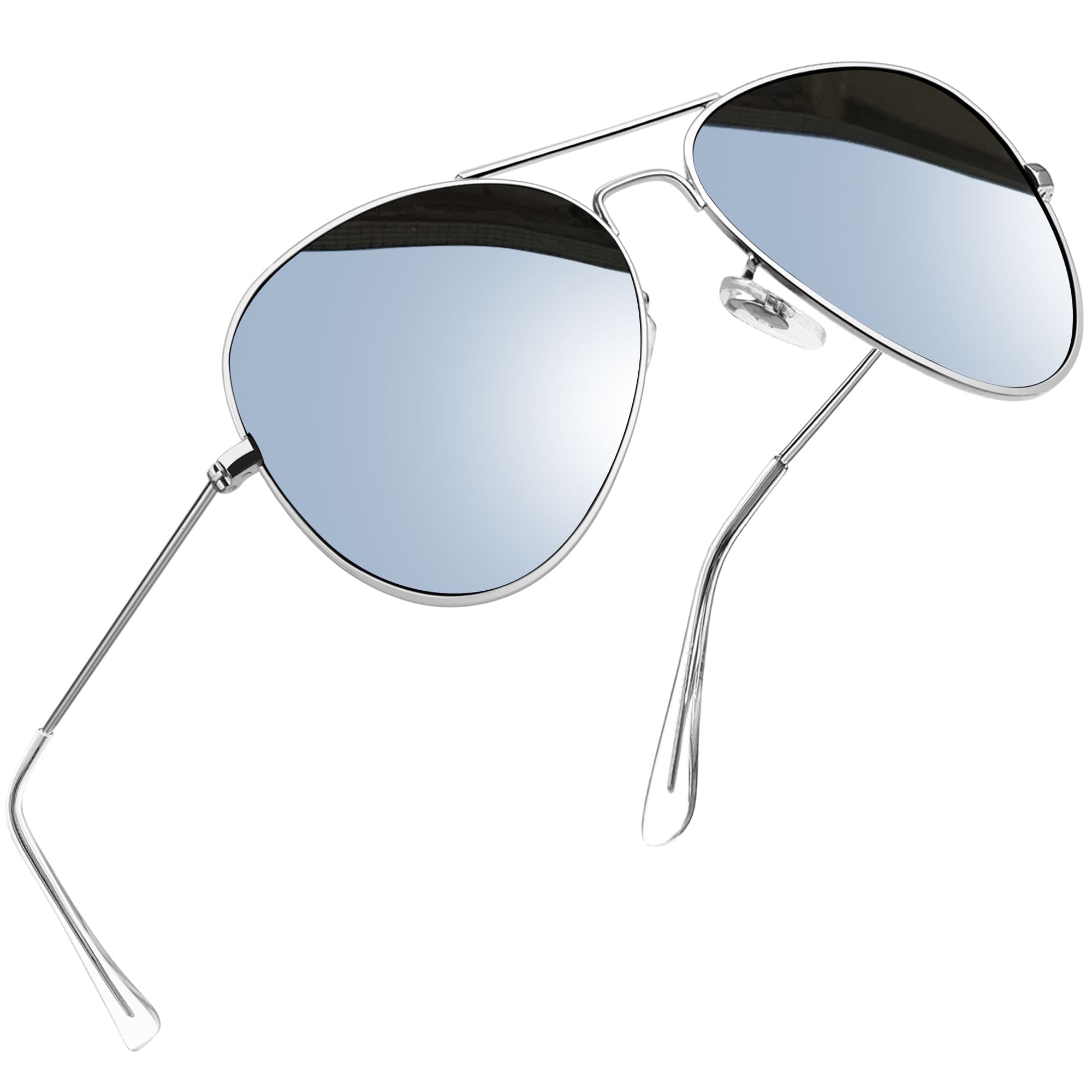Metal Frame Polarized Sunglasses with UV400 Protection Amazon.com: ZHILE Polarized Sunglasses Rectangular Wrap  main image 4