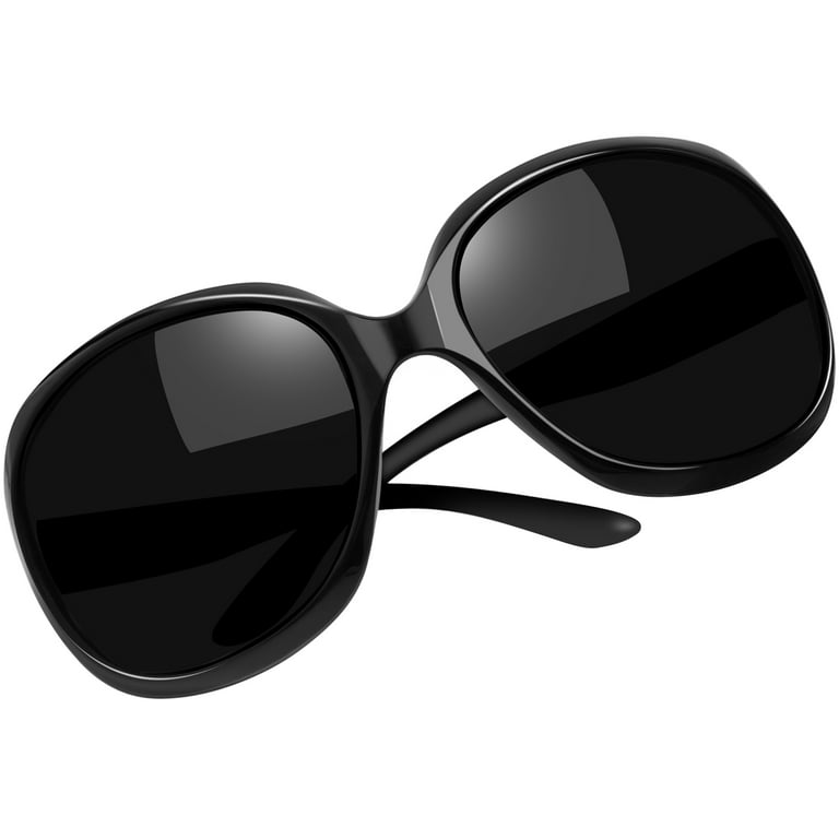 Joopin Polarized Sunglasses Womens Trendy Oversized Large Driving Sun  Glasses Ladies UV Protective Big Sunnies Shades (Black), Oversized  Polarized Sunglasses
