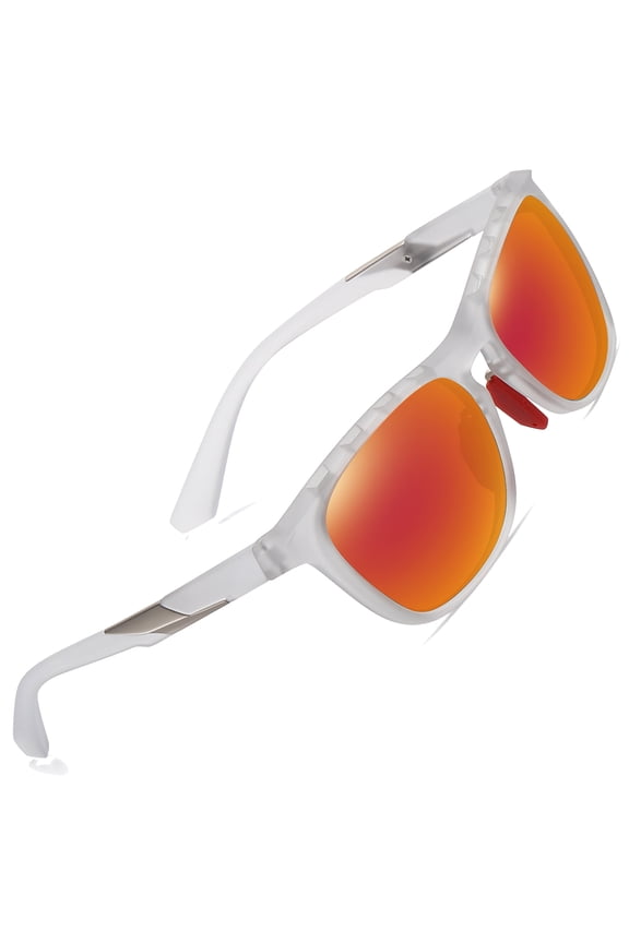 Polarized Big Square Sunglasses Men, Trendy Large Sun Glasses Women UV400 Protection, Designer Sports Sunnies Shades