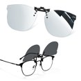 thumbnail image 1 of Joopin Polarized Clip On Sunglasses Over Eyeglasses for Men Women UV Protection(Mirrored Silver), 1 of 9