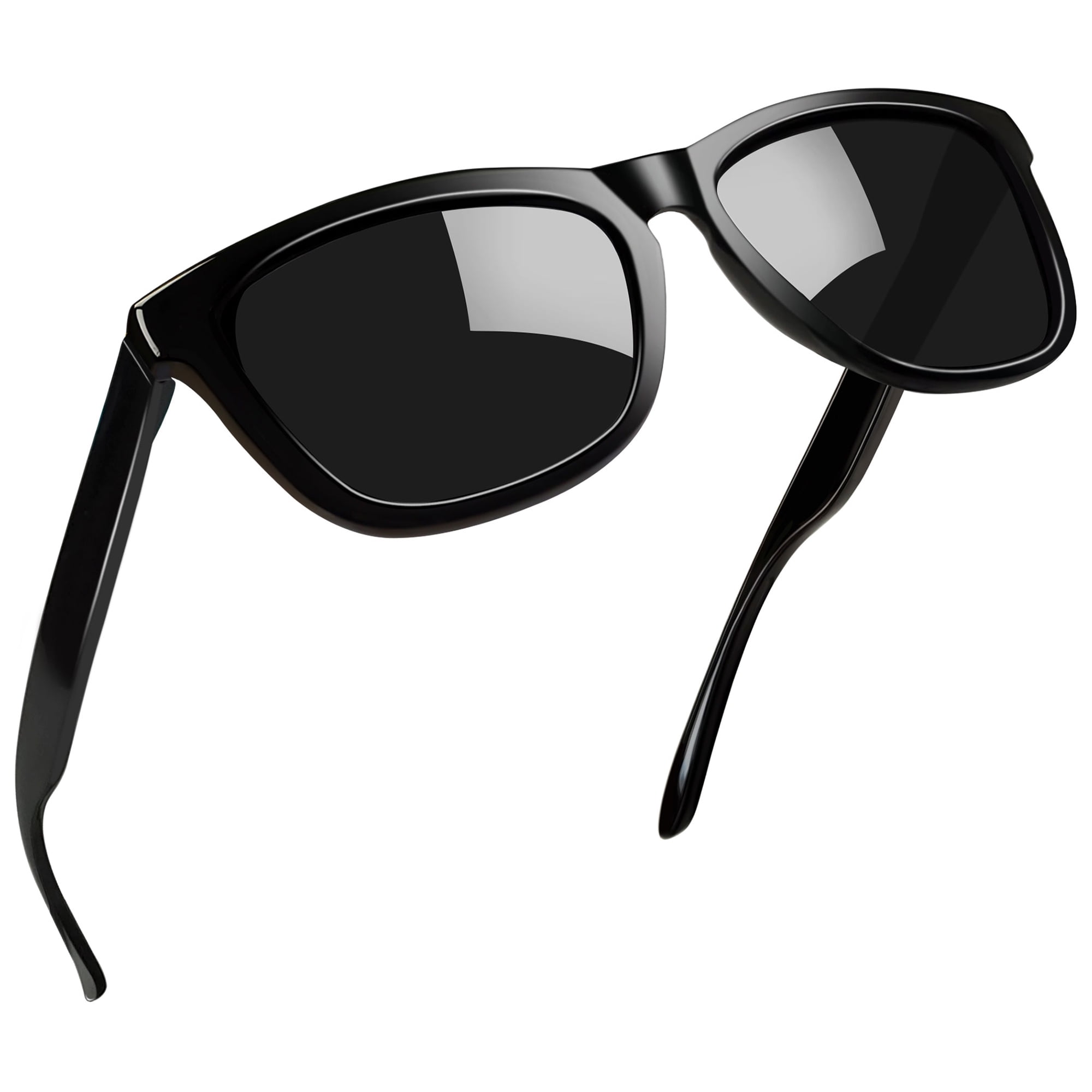 Joopin Polarized Sports Sunglasses for Women Men Classic Retro Designer Style Shades Pitch Black in Kosovo at 0 Rating 5