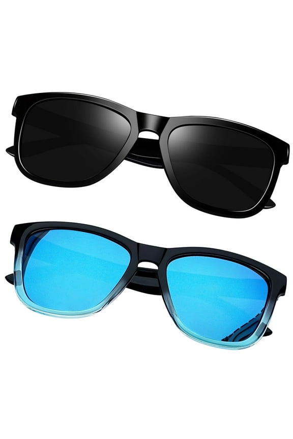 Polarized Sports Sunglasses for Women Men Classic Trendy Square Retro Designer Style Sun Glasses