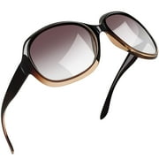 Joopin Polarized Sunglasses Womens Trendy Oversized Large Driving Sun Glasses Ladies UV Protective Big Sunnies Shades Gradient
