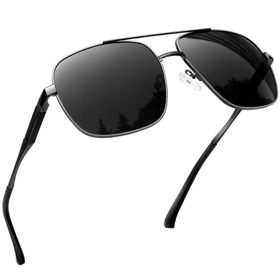 Joopin Rectangle Polarized Aviation Sunglasses for Men Women Classic Sun Glasses 400UV Protection