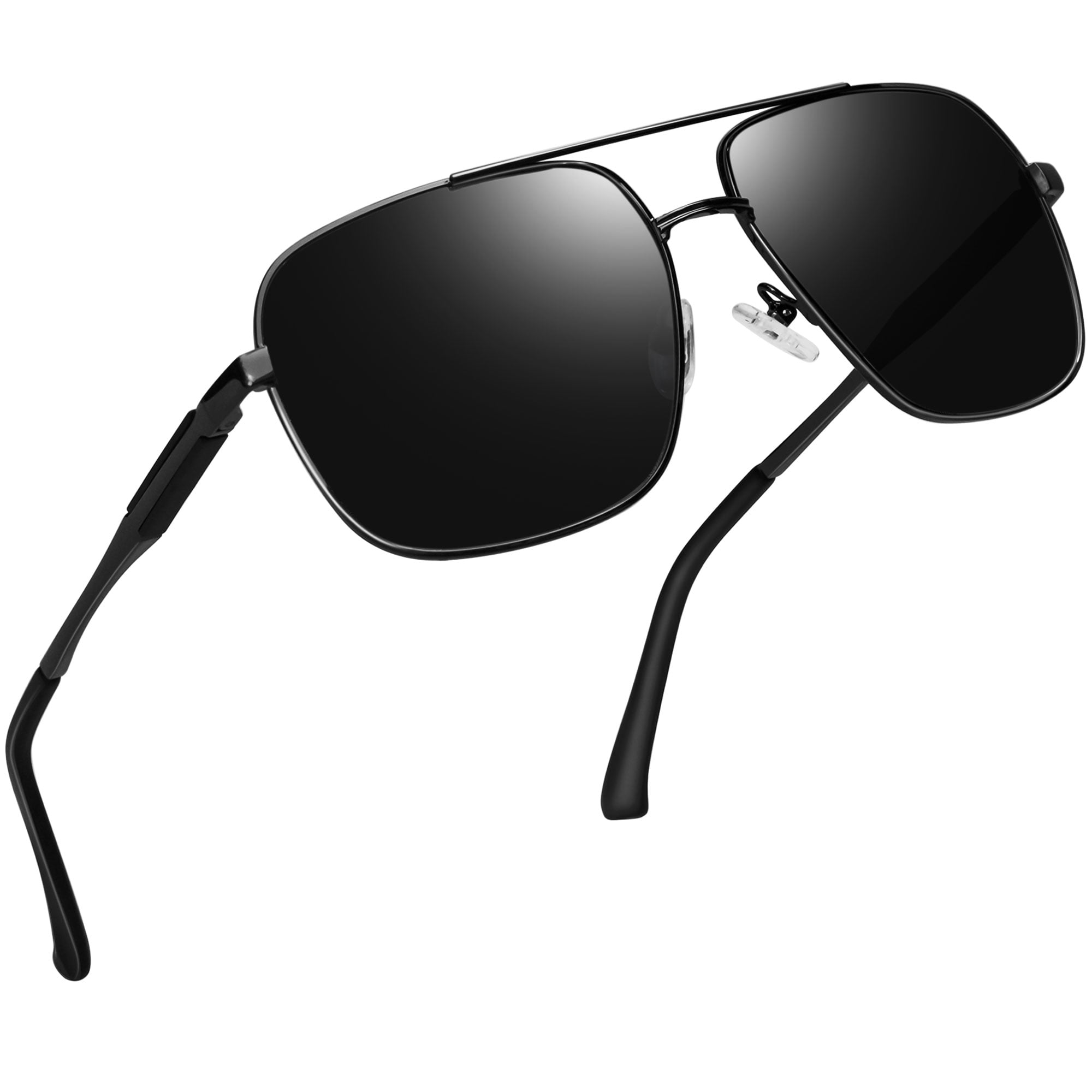 RENEGADE Patented Bifocal Polarized Reader Half Rim Men's Fishing  Sunglasses 100% UV Protection with Microfiber Bag 