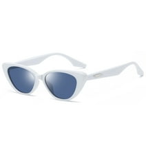 Joopin Retro Vintage Narrow Cat Eye Sunglasses for Women Men 90s Small Chic Style Trendy Sunnies UV400 Protection