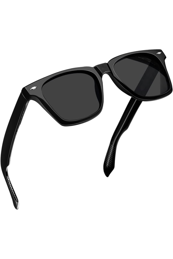 Square Polarized Sunglasses Men Women Fashion UV400 Acetate Trendy Sunglasses Fashion Retro Sun Glasses