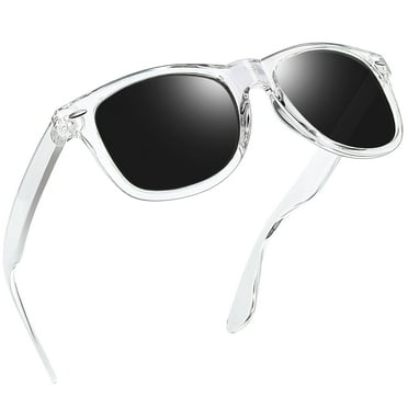 Joopin Square Sunglasses Polarized UV Protection Retro Trendy Designer Sun Glasses for Men Women