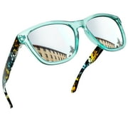 Joopin Sunglasses for Women Men, Polarized Womens Classic Fashion Square Retro Mirrored Sun Glasses