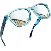 Joopin Sunglasses for Women Men, Polarized Womens Classic Retro Trendy Square Mirrored Sun glasses UV400 Protection