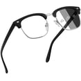 thumbnail image 1 of Joopin Unisex Photochromic Blue Light Blocking Glasses Classic Half Frame Computer Gaming TV Glasses UV400 Protection, 1 of 8