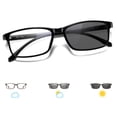 thumbnail image 1 of Joopin Unisex Photochromic Blue Light Blocking Glasses Rectangular Computer Gaming TV Glasses UV400 Protection, 1 of 9