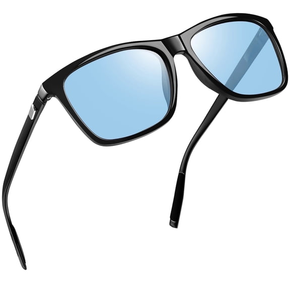 Joopin Unisex Polarized Aluminum Sunglasses Vintage Sun Glasses For Men(Light Orchid)