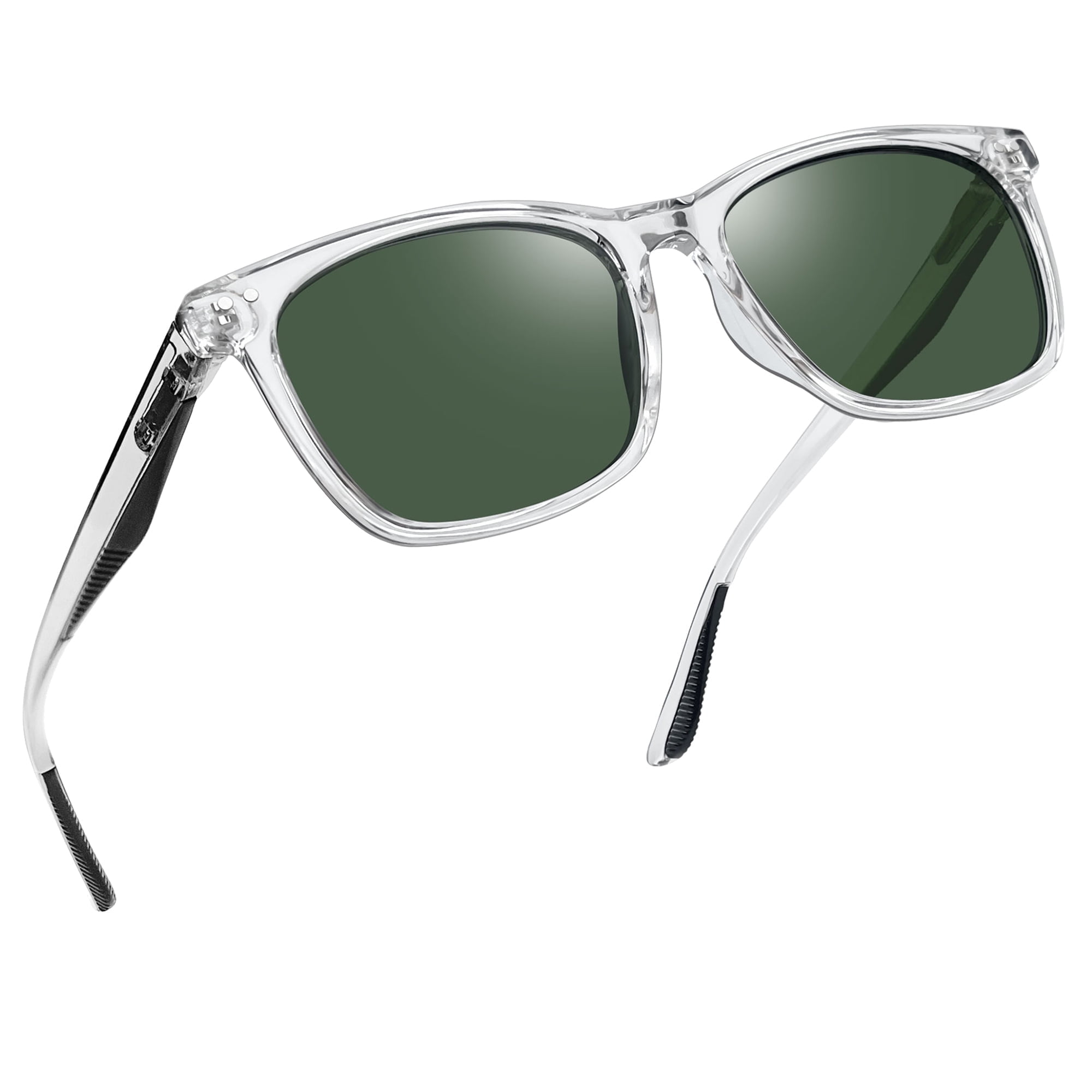 Retro Square Aviator Sunglasses Polarized UV Protection Driving Shades Sleek Retro-Inspired Gradient Lens Square Aviator Sunglasses  main image 2