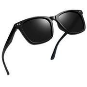 Joopin Unisex Polarized UV Protection Sun Glasses Retro Mens Driving Square Shades