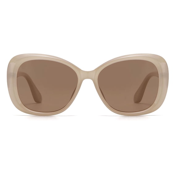 Joopin Vintage Oval Polarized Sunglasses for Women UV400 Protection TR Frame Woman Retro Shades