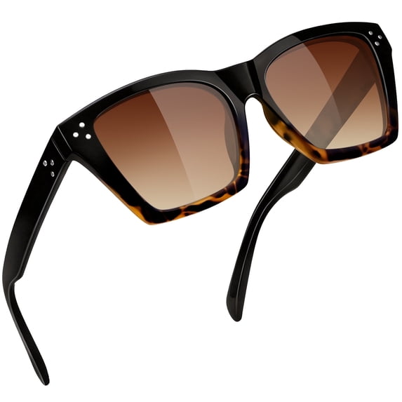 Joopin Vintage Women Butterfly Sunglasses Designer Square Sun Glasses Shades