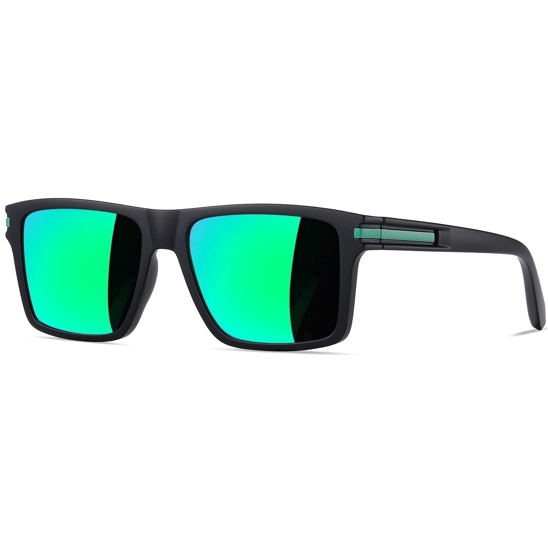 Joopin Womens Mens Retro Square Sunglasses, Lightweight TR90  display picture 1
