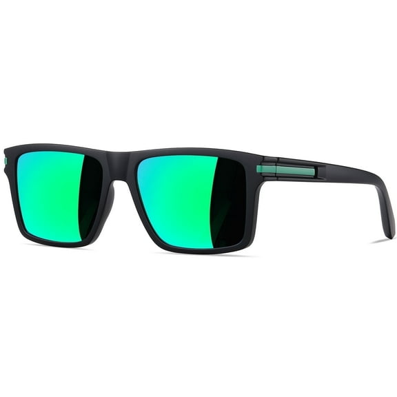 Joopin Womens Mens Retro Square Sunglasses, Lightweight TR90 Frame UV400 Protection