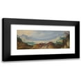 thumbnail image 1 of Joos de Momper the Younger 18x9 Black Modern Framed Museum Art Print Titled - Mountain Landscape with a Lake (1597 - 1625), 1 of 5
