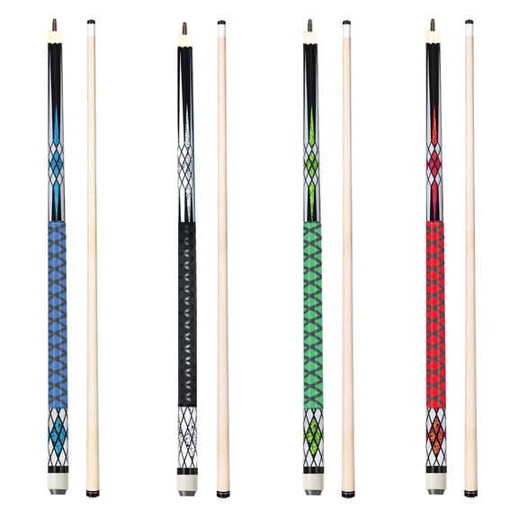 Joovon Pool Stick Cue Stick 58 inch 20 oz Billiard House Bar Pool Cue 13mm Tips with Non-Slip Rubber Grip