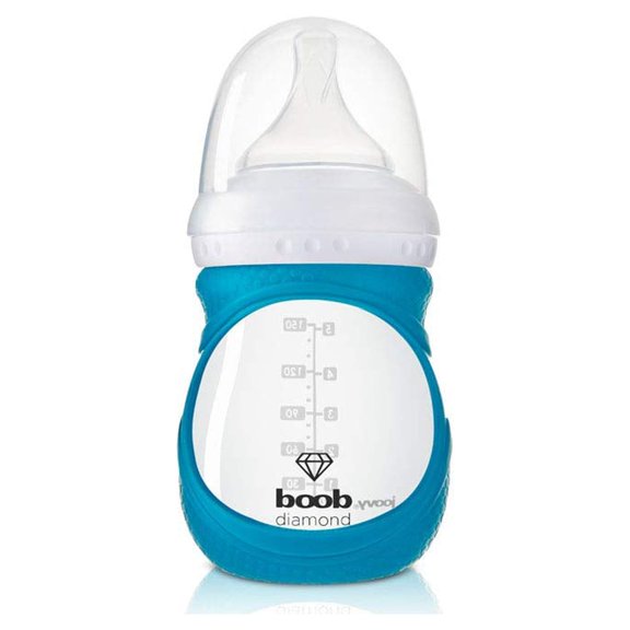 Joovy Boob Diamond 5 oz with Turquoise Sleeve