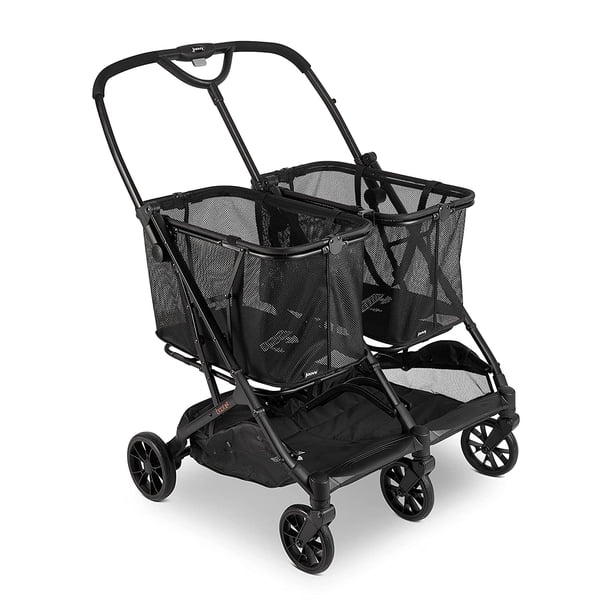 Joovy Boot X2 Lightweight Double Shopping Cart with 2 Reusable