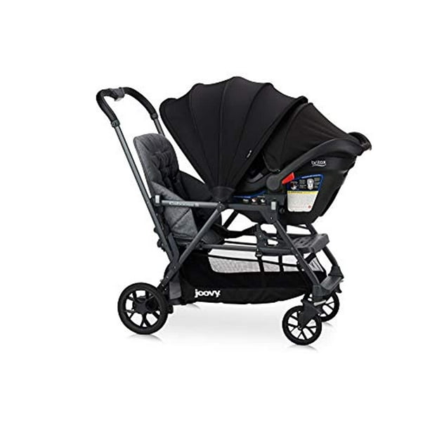 Joovy Caboose S Car Seat Adapter, Compatible with Select Britax/BOB B