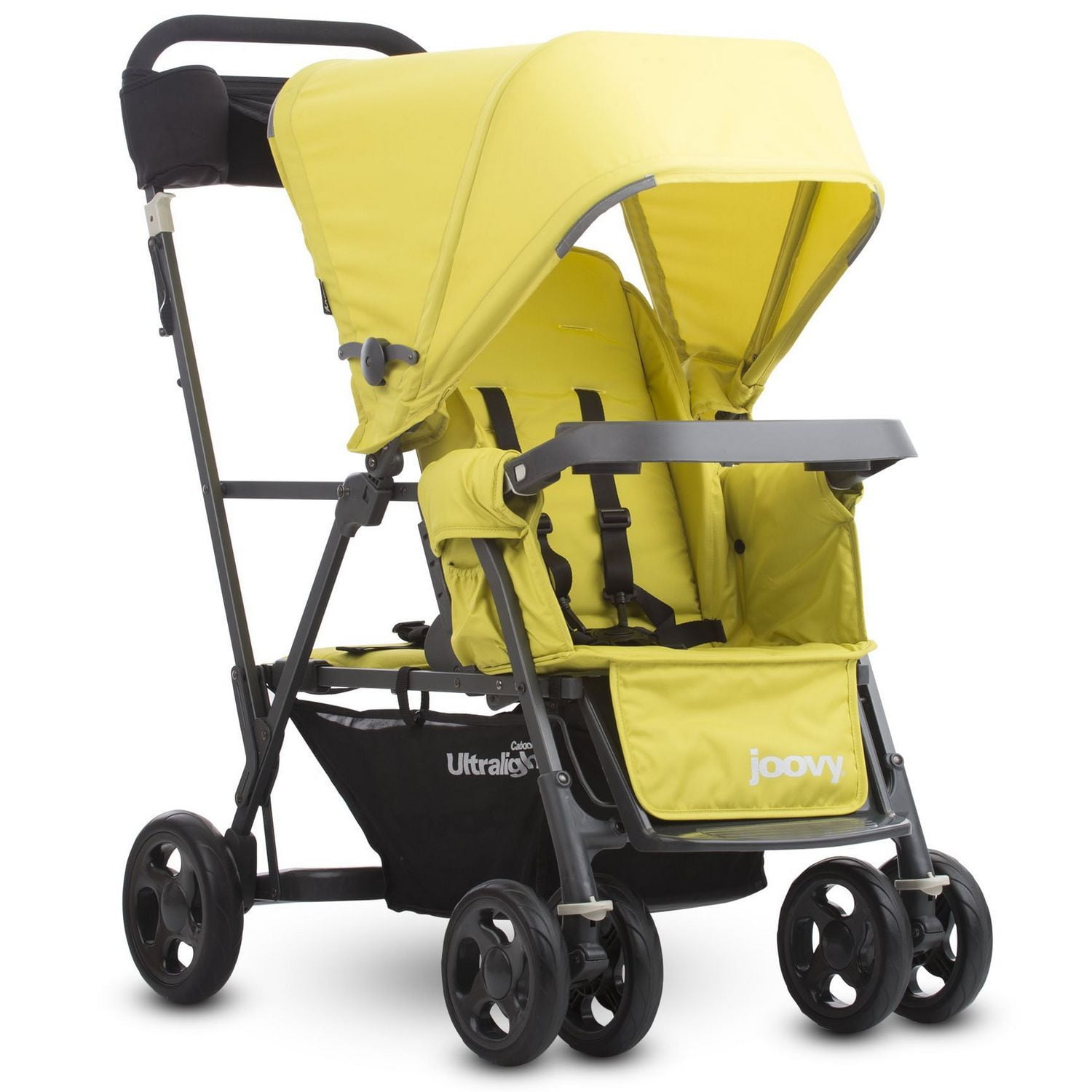 Joovy Caboose Ultralight Double Stroller, Easy Terrain Board, Charcoal - Walmart.com Joovy Caboose Ultralight Double Stroller, Easy Terrain Board, Charcoal - Walmart.com