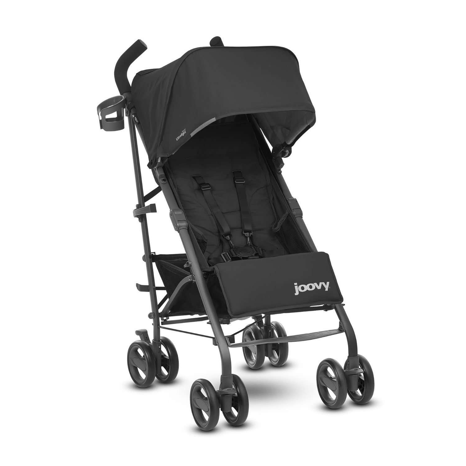 Joovy Groove Umbrella Stroller, Solid Print Black - image 1 of 6