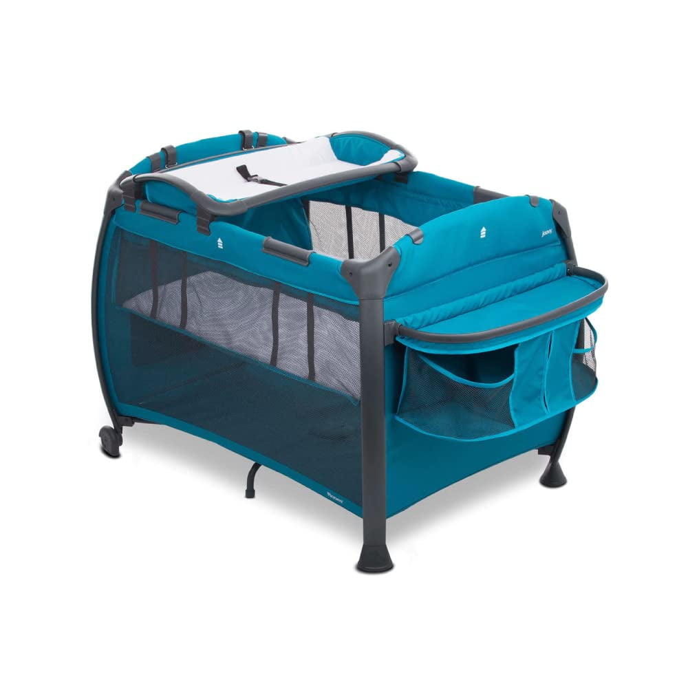 Playpen with cheap changing station