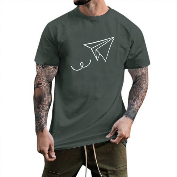 Joower Black T Shirt Men T Shirts Tshirts T-Shirts for Men Big and Tall T Shirts for Men Graphic Shirts for Men T Shirts for Men Graphic
