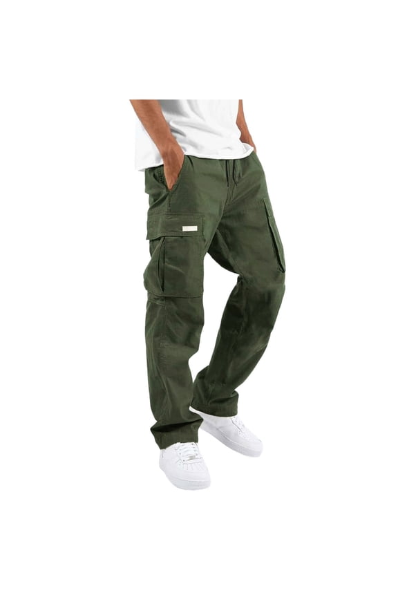 Cargo Pants For Men - Men Work Pants Camo Pants For Men Casual Pants For Men Tactical Pants Mens Pants Elastic Waist Men Tactical Pants