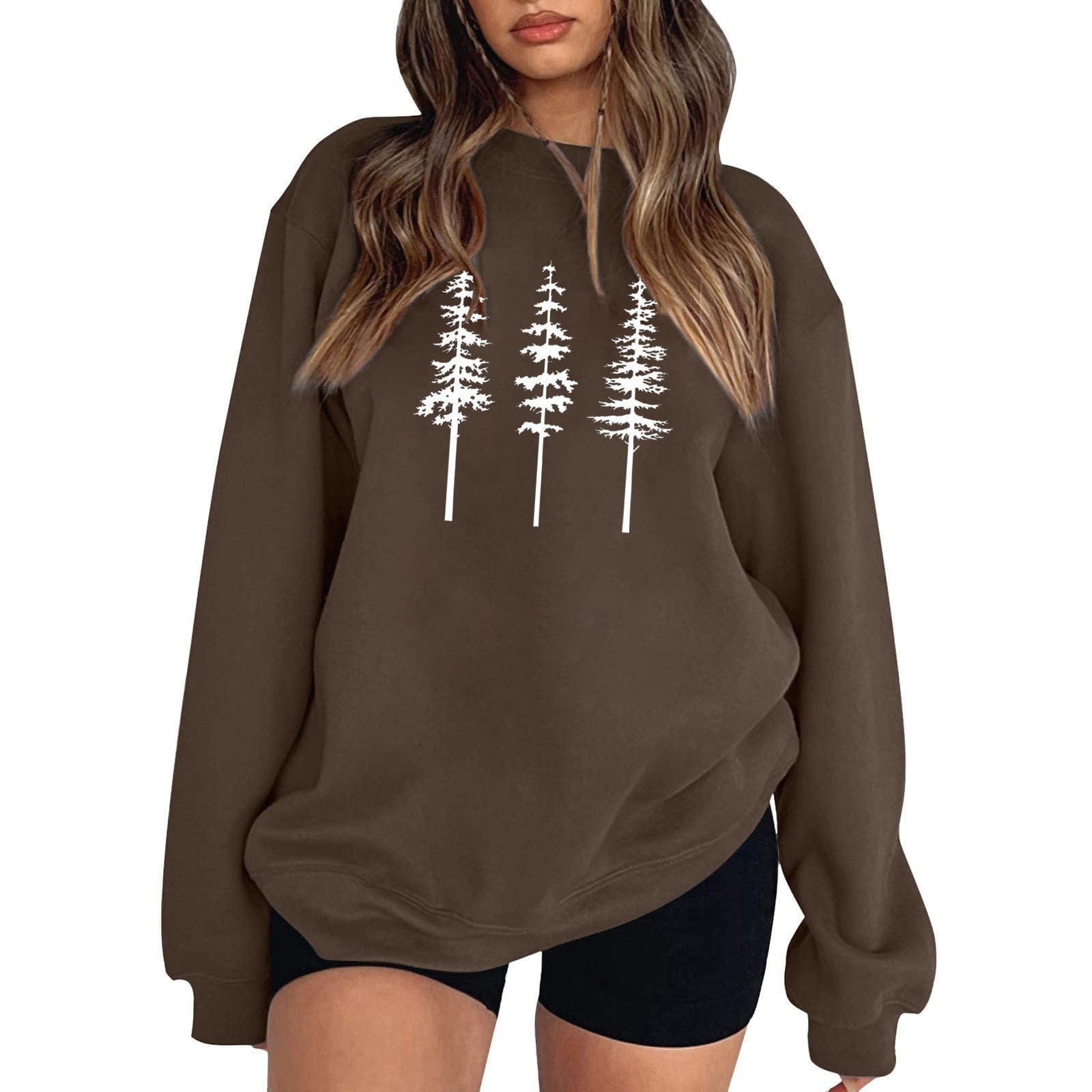 Joower Cute Sweatshirt Comfy Sweatshirt Oversized Hoodies for Women's