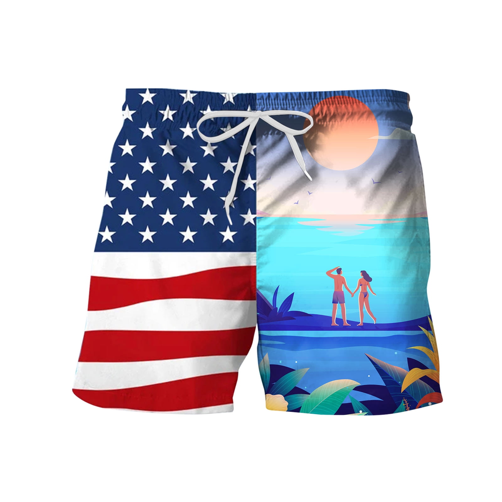 Joower Long Board Shorts For Men Swimming Suits Mens Bathing Trunks