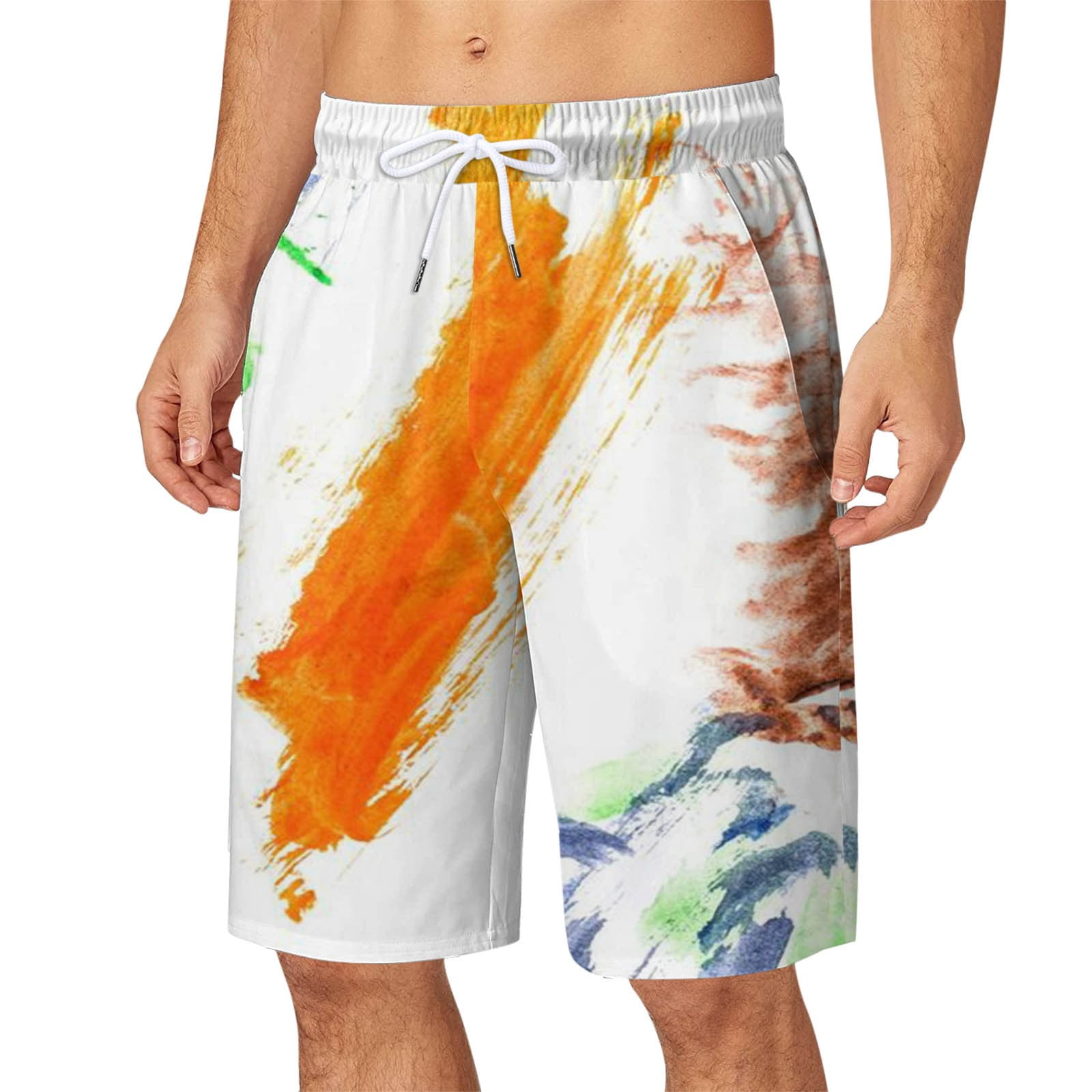 Joower Men'S Bathing Suit Board Shorts Men'S Swimsuits Men'S Swimming Trucks Bathing Suit