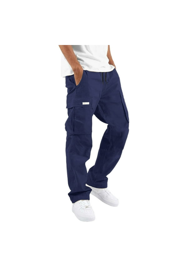 Mens Cargo Pants - Golf Pants Men Black Cargo Pants Boys Cargo Pants Work Cargo Pants Mens Pants Elastic Waist Mens Lightweight Pants