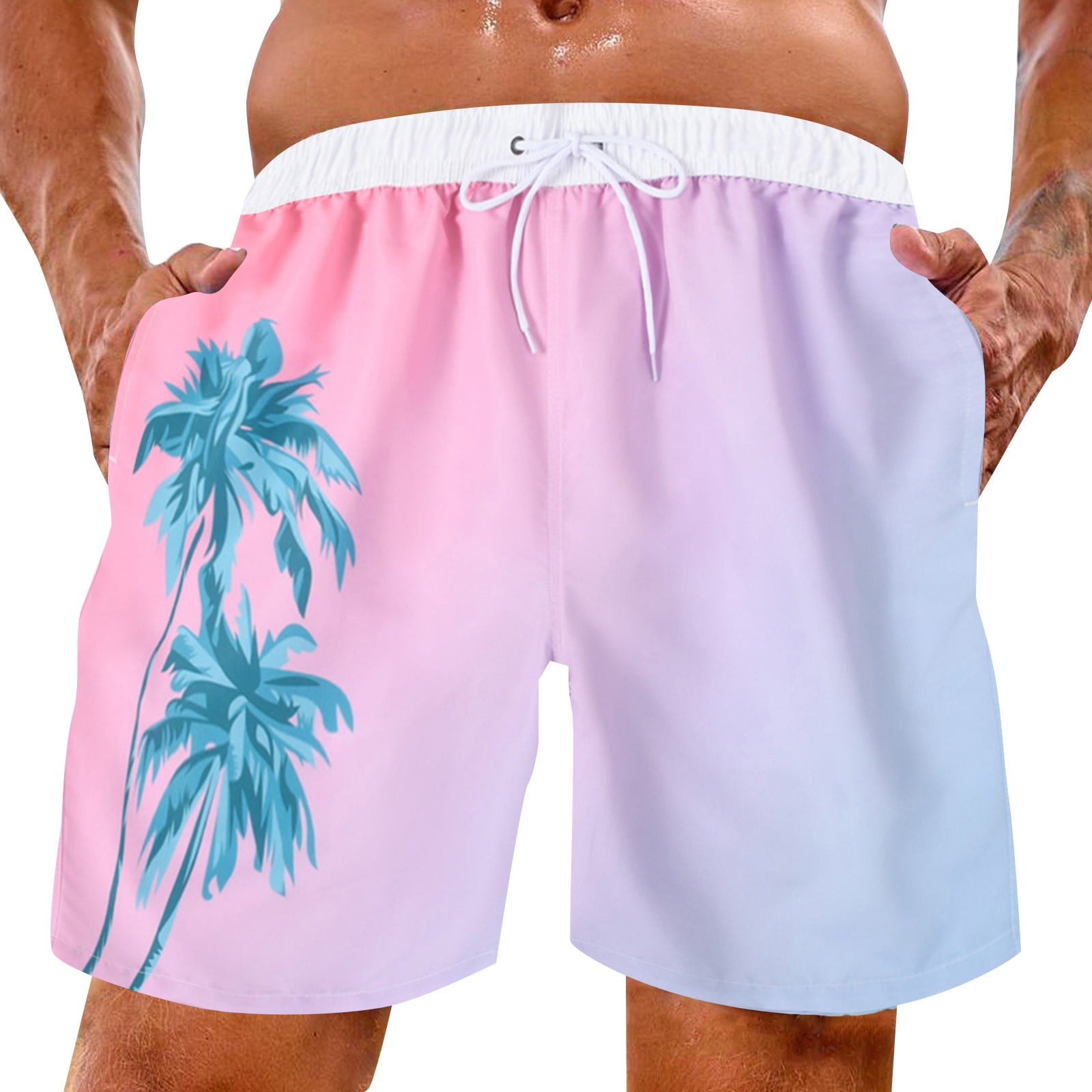 Joower Mens Compression Shorts Men Clothes Summer Shorts Bathing Suits Men Swim Shorts For Men