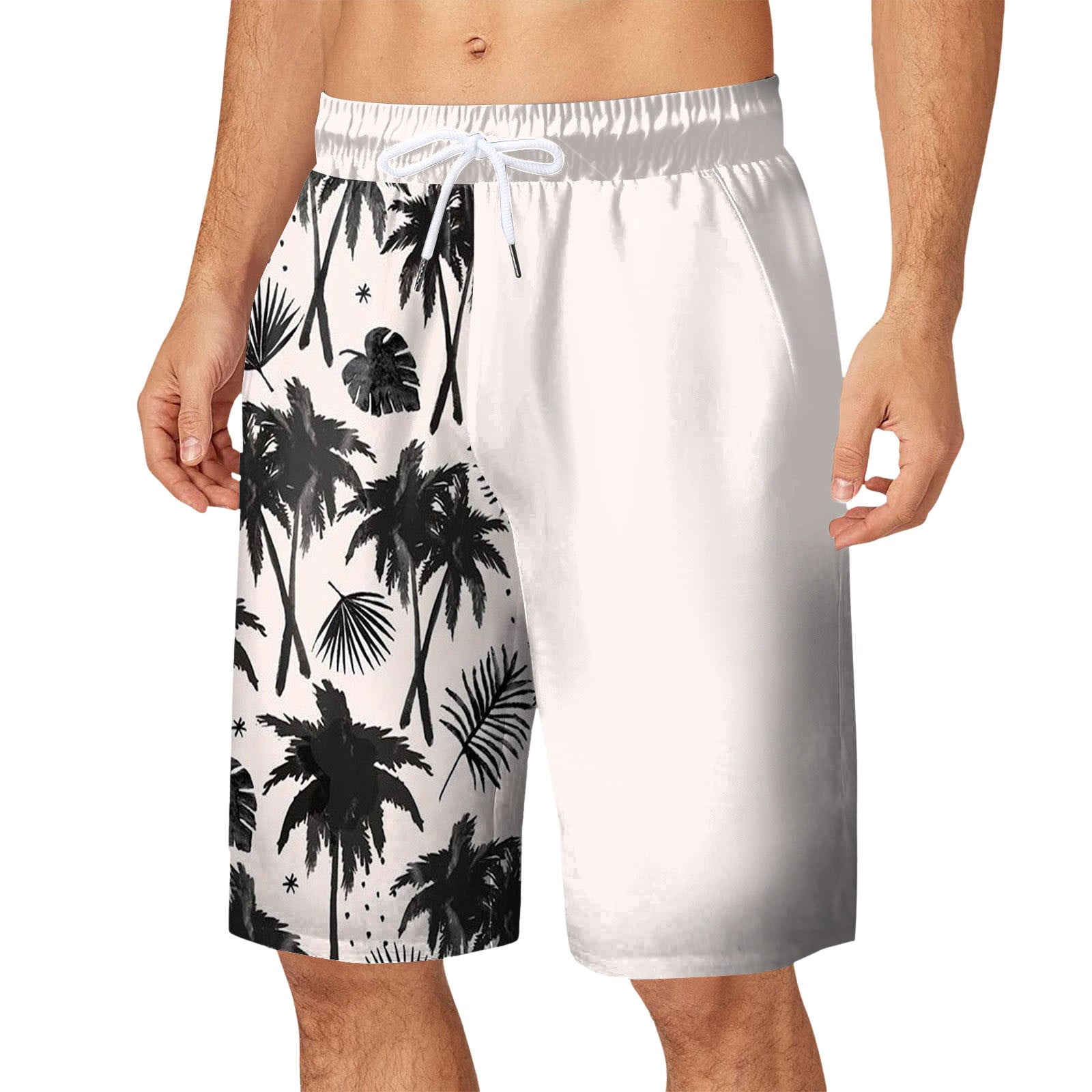 Joower Mens Extra Long Board Shorts Baby Boy Swimsuit Bathing Suits
