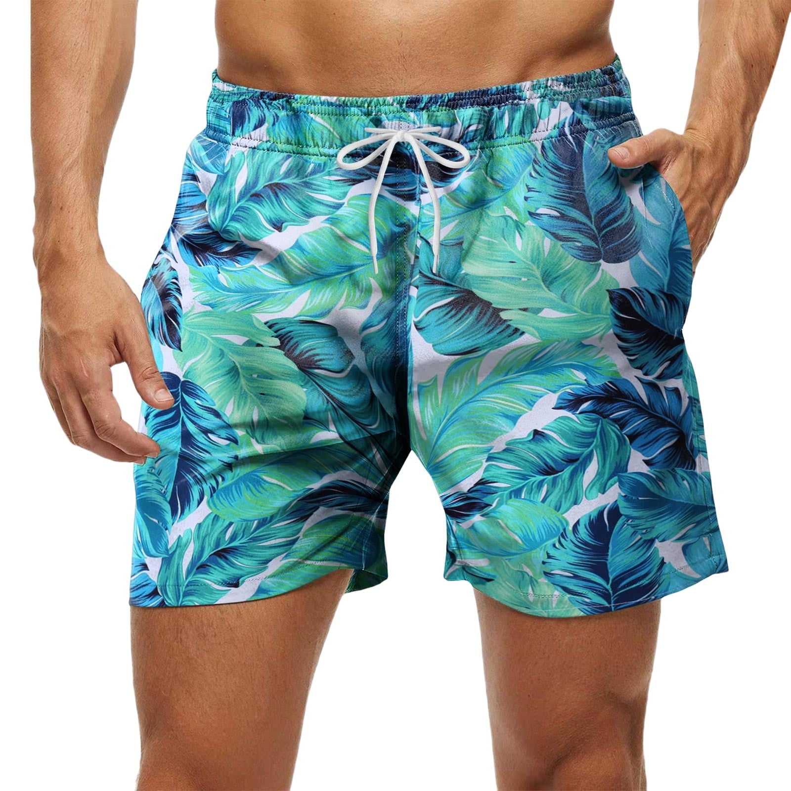 Joower Mens Swim Trunks 9 Inch Inseam Bathing Suit Mens Swim Suits