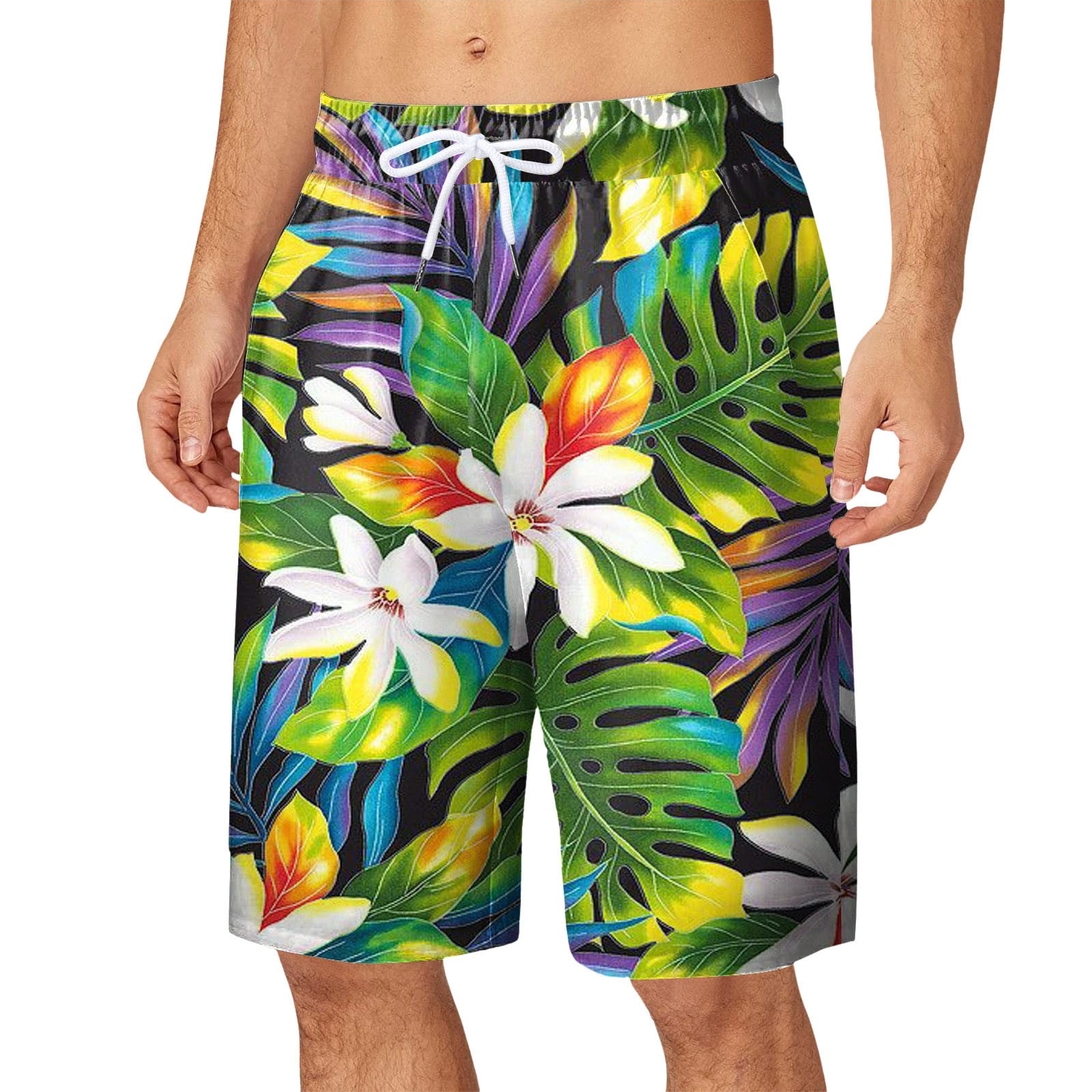 Joower Mens Swimming Trunks Beach Shorts For Men Bathing Suits Men