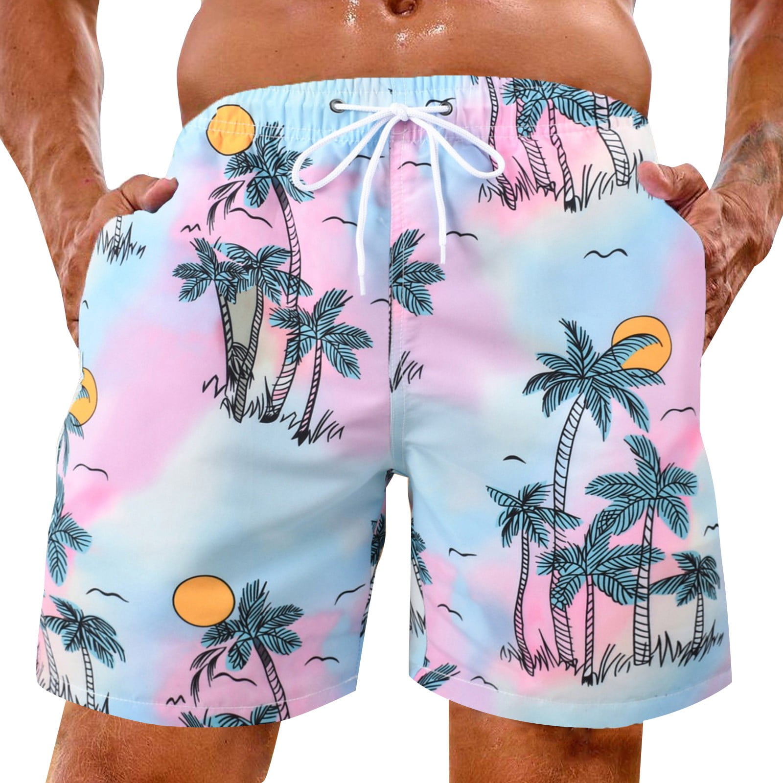 Joower Mens Swimsuit - Men'S Clothing Bluey Swim Trunks Men Swimwear ...