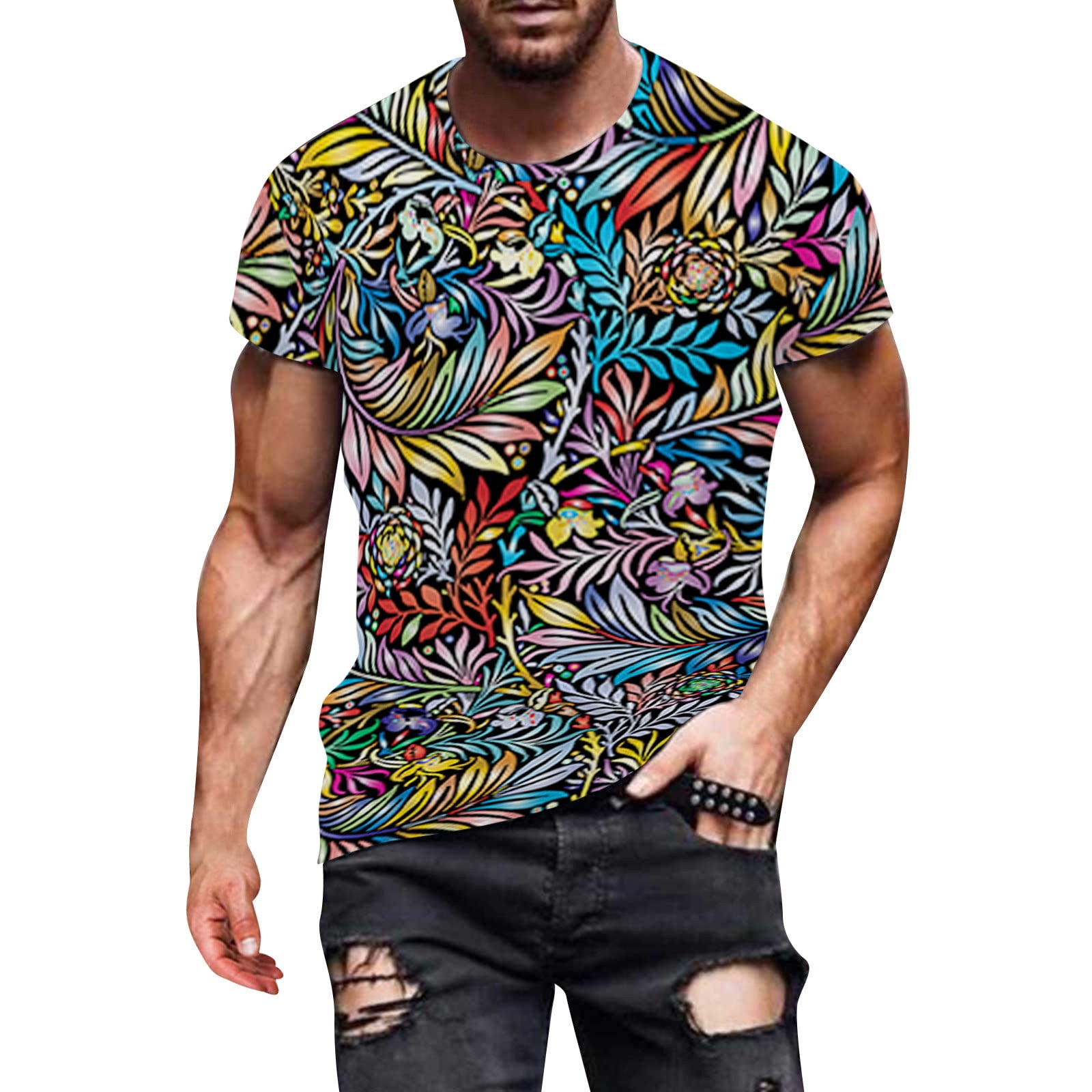 Joower Mens T Shirts Multipack Pocket T Shirts for Men Tshirts