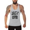 Joower Sleeveless T Shirts for Men Muscle Shirt White Undershirts Men