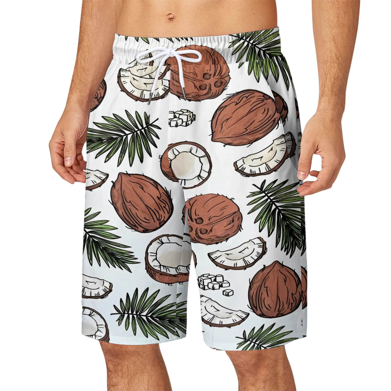 Joower Surf Shorts For Men Beach Babe Swimming Shorts For Men