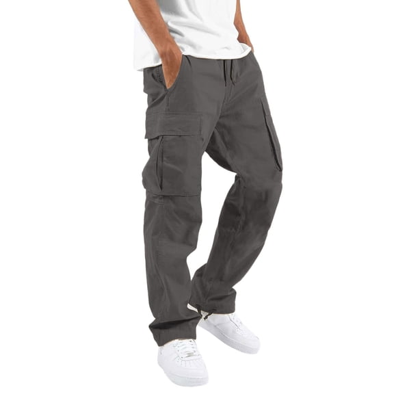 Joower Work Pants For Men Stretch - Pull On Pants Cargo Jeans For Men Cargo Pants Propper Tactical Pants Men Khaki Pants For Men Work Pants