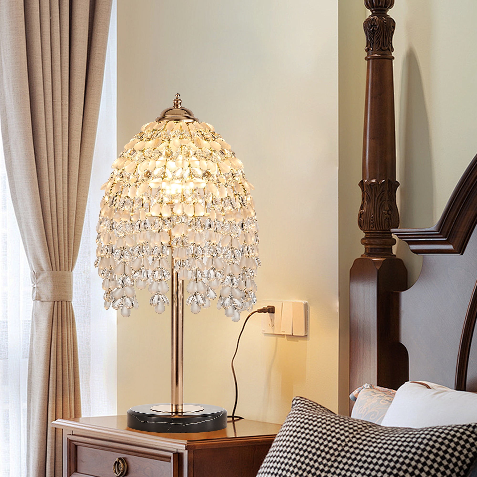 Crystal Beaded Lamp Crystal Beaded Lamp