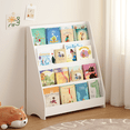 thumbnail image 1 of Jopath 4-Tier Kids Bookshelf,Book Display Shelve Bookcase for Bedroom,Playroom,White02, 1 of 7
