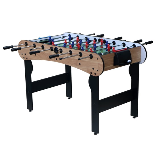 Jopath 5FT Soccer Table,Children's Game Table,Table Games for Kids and Adults for Family Game Room Brown